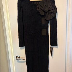 NWT Vintage 1980s Leslie Lucks Dress